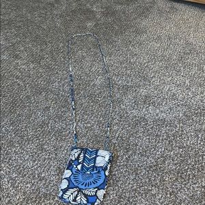Vera Bradley cell phone crossbody